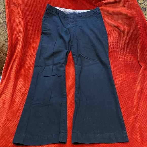 GAP Black Pants Hip Slung Fit Sz 8R - Picture 3 of 7
